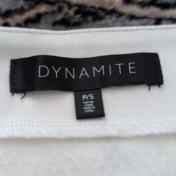 Dynamite faux leather snakeskin print mini skirt - Picture 4 of 4